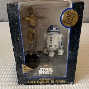 Star Wars C-3PO and R2-D2 Electronic Talking Bank